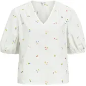 Object Chemisier 'OBJFLOWIE' bleu clair / vert clair / abricot / blanc
