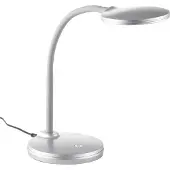 Globo Lampe de bureau à LED Carmen Gris argenté
