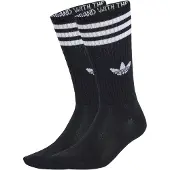 Adidas Chaussettes '3-Stripes High Crew 3 Pairs' noir / blanc