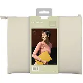 Uniq etui Lyon laptop Sleeve 14" beżowy/seasalt light beige Waterproof RPET (14"), Sac pour notebook, Beige