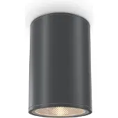 Maytoni Bar LED plafonnier, plafonnier 12W graphite IP65 blanc chaud (1300 lm)