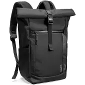 Tomtoc Sac à dos à fermeture par enroulement Navigator-T61 25 L-30 L, noir