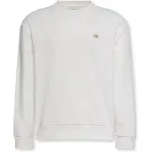 Calvin Klein Jeans Terry Monologo Sweatshirt Blanc L Homme