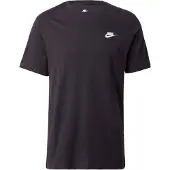 Nike T-Shirt 'Club' noir / blanc