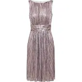 Swing Robe de cocktail bleu / or / rose / argent