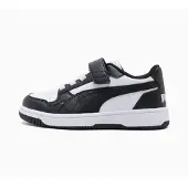 Puma Chaussures de sport REB-L AC+ PS pour enfants, baskets à scratch, couleur blanche, pour un usage quotidien