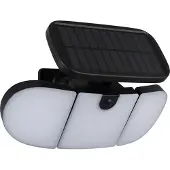 Globo Lampe murale noire Torqen Solaire