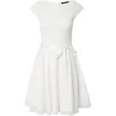 Swing Robe de cocktail blanc