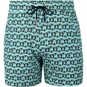 Yeaz Shorts de bain 'Seashey' turquoise / noir