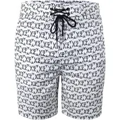 Yeaz Shorts de bain 'Dazzers' gris / blanc