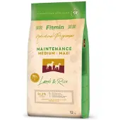 Fitmin dog medium maxi lamb rice 12 kg