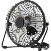 Deltaco FT-755 Ventilateur domestique Noir, Ventilateur, Noir