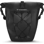 Wozinsky Waterproof Bike Bag Luggage Carrying Bag 25L Black (Wbb24Bk)