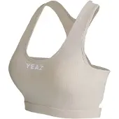 Yeaz Soutien-gorge de sport 'Attitude' mastic / blanc