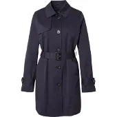 Comma Manteau mi-saison bleu violet