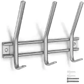 Inofix Steel Hanger 6 Hooks Argenté