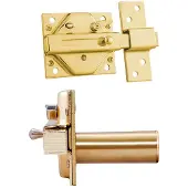 Ifam Cs88l M50 Bolt Latch With 5 Keys 50 Mm Doré