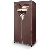 Plasticos Jobgar Clothes Closet With Shelf 160x75x50 Cm Marron