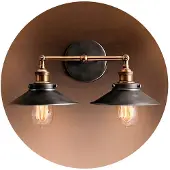 EDM E27 63x29 Cm 60w Wall Lamp Doré