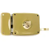 Lince Serrure 5125a-95125ahe08i acier gauche (80 mm)