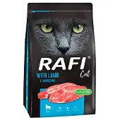 Rafi Chat - Nourriture complète pour chats adultes à l'agneau - 7 kg