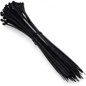 EDM Liens Noirs 762x9mm Colliers De Serrage Noirs Longs Et Résistants -