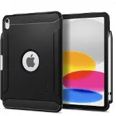 Spigen Coque Rugged Armor pour Apple iPad 11 (2025) 11 pouces A16 / iPad 10 (2022) 10.9 pouces - Black