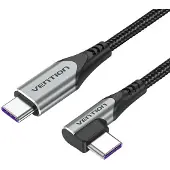 Vention TAKHF USB-C to USB-C 5A angle cable (gray)