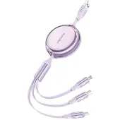 Usorteret 3w1 X113 1.1M Fioletowa Cable (1.10 m)
