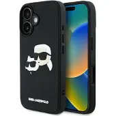 Karl Lagerfeld Klhcp16srbckchlk Iphone 16 Phone Case Noir