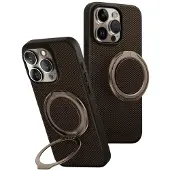 Uniq Étui Magclick GripFit pour iPhone 16 Pro marron