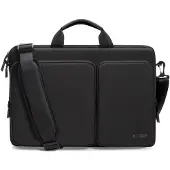 Tech-Protect Defender Bag for 17 Laptop - Black (17"), Sac pour notebook, Noir