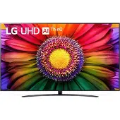 LG 50UR81003LJ, 127 cm (50"), 3840 x 2160 px, 4K Ultra HD, Smart TV, Czarny