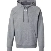 Under Armour Sweat de sport gris chiné / blanc