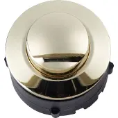 Heidemann Bouton de sonnette simple 70095 Or (Filaire)