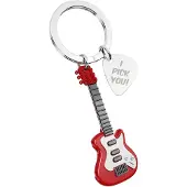 Metalmorphose Schlüsselanhänger E-Gitarre, Rouge