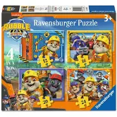 Ravensburger Puzzle Rubble & Crew - Puzzle en carton pour enfants Paw Patrol