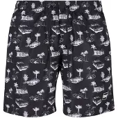 Urban Classics Shorts de bain gris / noir / blanc