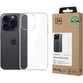 3MK ClearCase Eco iPhone 15 Pro Max GRS CU 1304127 (Apple iPhone 15 Pro Max), Coque pour téléphone portable, Transparent