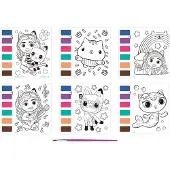Craft Creative Schilderen met Water Gabby's Poppenhuis, 7dlg.