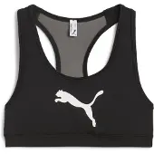 Puma Soutien-gorge de sport '4Keeps' noir / blanc