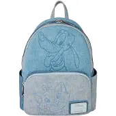 Loungefly Disney Denim Pluto Backpack 26 Cm Bleu