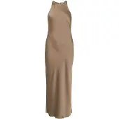 Vila Ravenna Sleeveless Long Dress Marron 44 Femme
