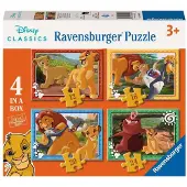 Ravensburger Disney Lion King puzzle - 4 puzzles