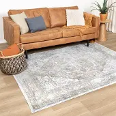 FRAAI Tapis lavable | Nova Aztec Vert Olive | 80x150cm | Vert | Rectangulaire | Tapis
