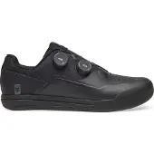 FOX Hommes, Chaussures de cyclisme, Union Boa Flat Shoe (43.5), Noir