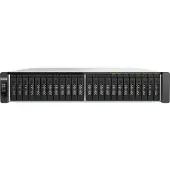Qnap 24-BAY ALL-FLASH U.2 NVME PCIE, NAS, Noir