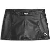 Puma Femmes, Jupe, FUTURE..ARCHIVE Jupe en Pleather, Noir, (M)