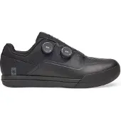 FOX Hommes, Chaussures de cyclisme, Union Boa Shoe (42.5), Noir