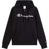 Champion Veste de survêtement noir / blanc